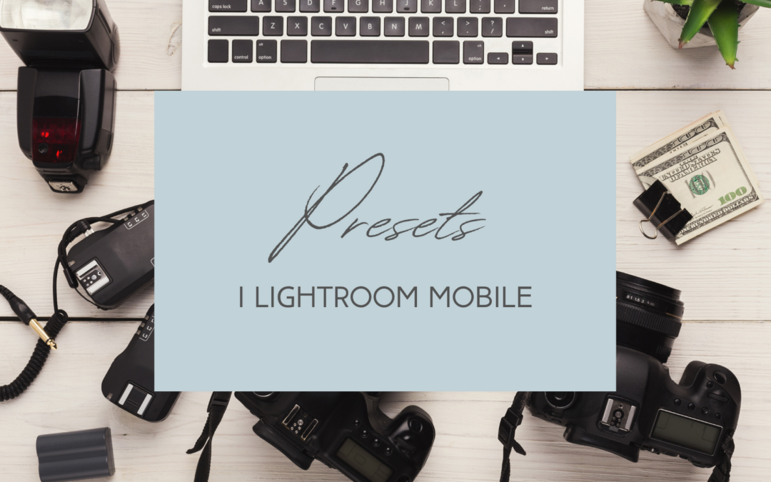 Installera och använd presets i Lightroom Mobile